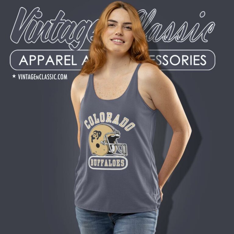 Colorado University Buffaloes Football Ncaa Tank Top Racerback Colorado University Buffaloes Football Ncaa Tank Top Racerback