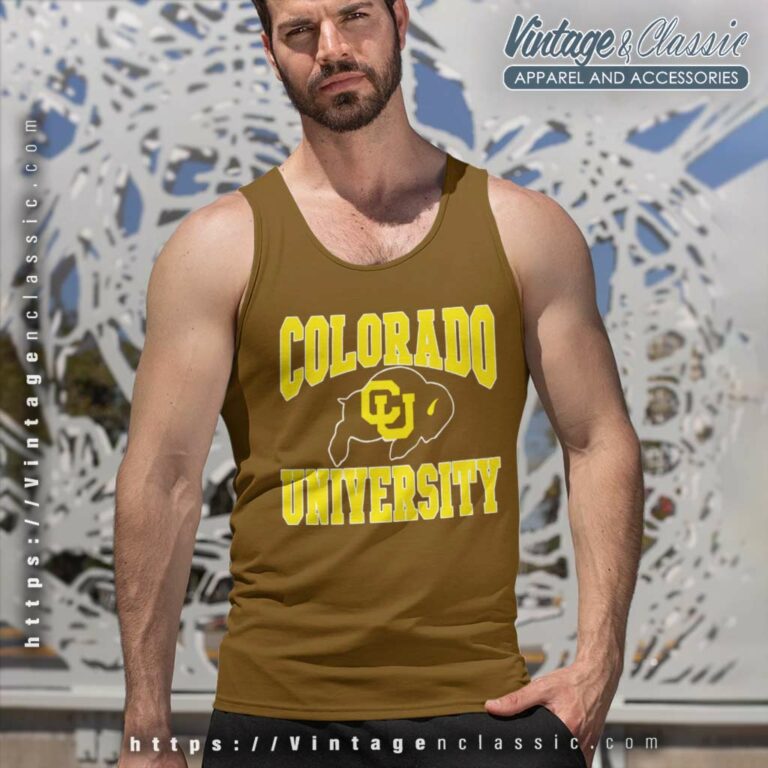Colorado University Buffaloes Tank Top Racerback Colorado University Buffaloes Tank Top Racerback