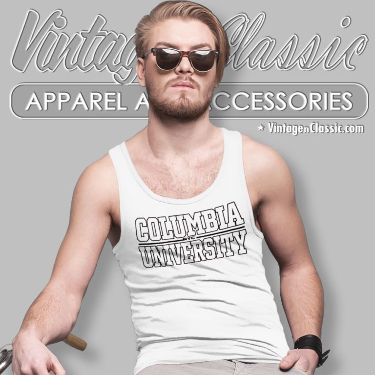Columbia Nyc University Tank Top Racerback Columbia Nyc University Tank Top Racerback