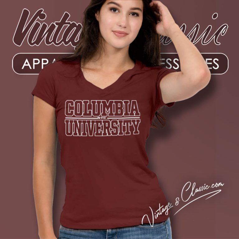 Columbia Nyc University V Neck TShirt Columbia Nyc University V Neck TShirt