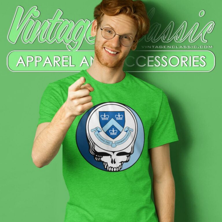 Columbia University Grateful Dead Steal Your Face T Shirt Columbia University Grateful Dead Steal Your Face T Shirt
