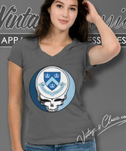 Columbia University Grateful Dead Steal Your Face V Neck TShirt
