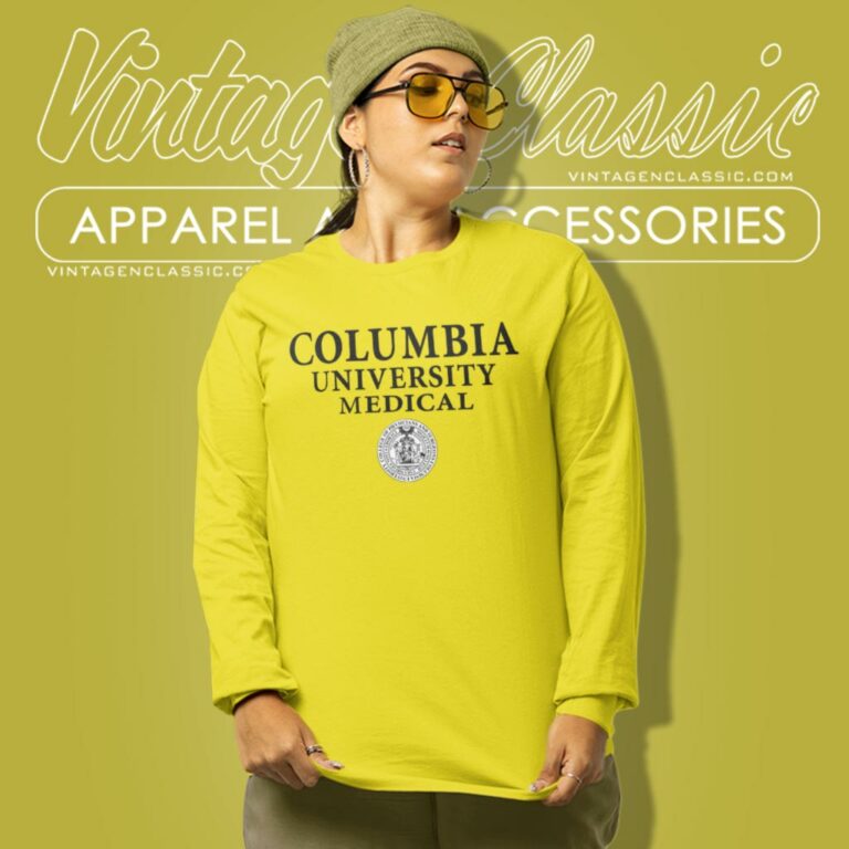 Columbia University Medical Shirt College Of Physicians And Surgeons Long Sleeve Tee Columbia University Medical Shirt College Of Physicians And Surgeons Long Sleeve Tee