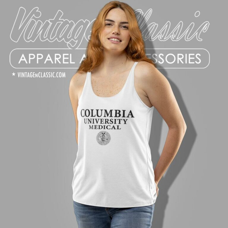Columbia University Medical Shirt College Of Physicians And Surgeons Tank Top Racerback Columbia University Medical Shirt College Of Physicians And Surgeons Tank Top Racerback