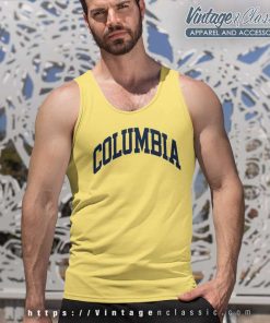 Columbia University Shirt 4 Columbia University Tank Top Racerback