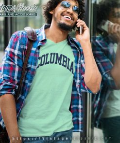 Columbia University Shirt 5 Columbia University V Neck TShirt
