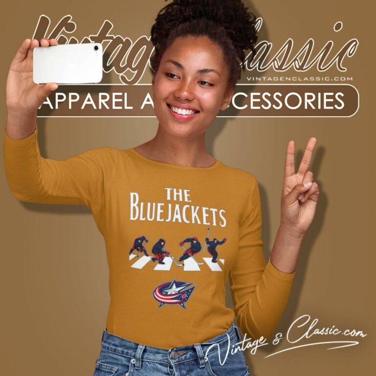 Columbus Blue Jackets Abbey Road Long Sleeve Tee Columbus Blue Jackets Abbey Road Long Sleeve Tee
