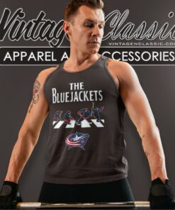 Columbus Blue Jackets Abbey Road Tank Top Racerback