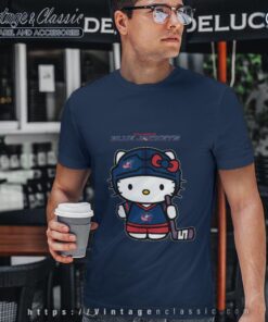Columbus Blue Jackets Hello Kitty Shirt T shirt