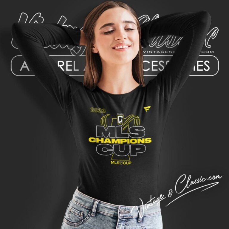 Columbus Crew 2023 Mls Cup Champions Locker Room Long Sleeve Tee Columbus Crew 2023 Mls Cup Champions Locker Room Long Sleeve Tee