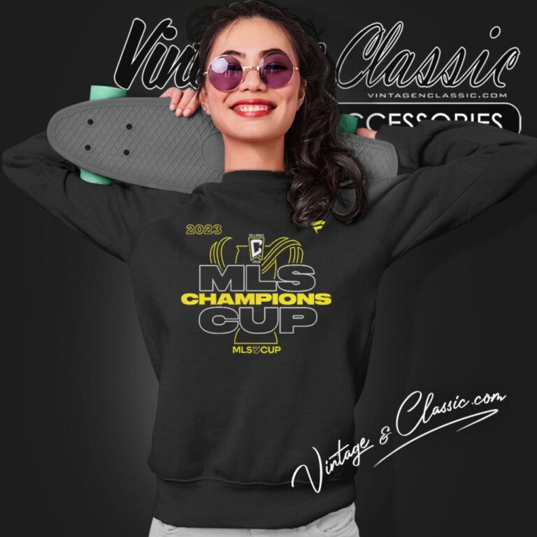 Columbus Crew 2023 Mls Cup Champions Locker Room Sweatshirt Columbus Crew 2023 Mls Cup Champions Locker Room Sweatshirt