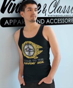Come To The Baltimore Ravens Side Star Wars Tank Top Racerback