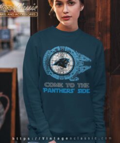 Come To The Carolina Panthers Side Star Wars Shirt