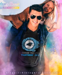 Come To The Carolina Panthers Side Star Wars Shirt V Neck TShirt