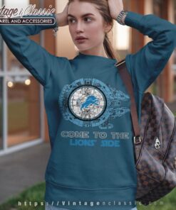 Come To The Detroit Lions Side Star Wars Shirt