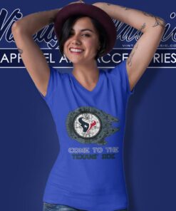 Come To The Houston Texans Side Star Wars Shirt V Neck TShirt
