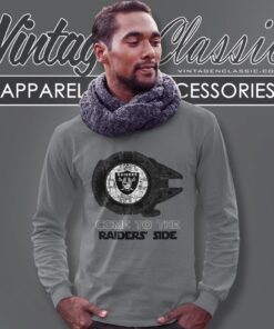 Come To The Las Vegas Raiders Side Star Wars Shirt Long Sleeve Tee