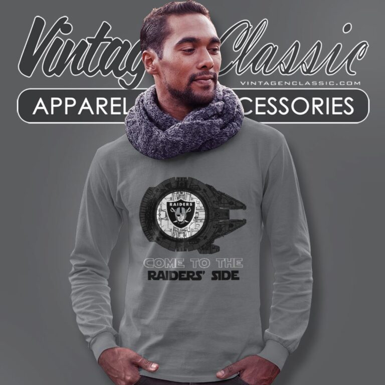 Come To The Las Vegas Raiders Side Star Wars Shirt Long Sleeve Tee Come To The Las Vegas Raiders Side Star Wars Shirt Long Sleeve Tee