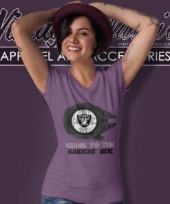 Come To The Las Vegas Raiders Side Star Wars Shirt V Neck TShirt