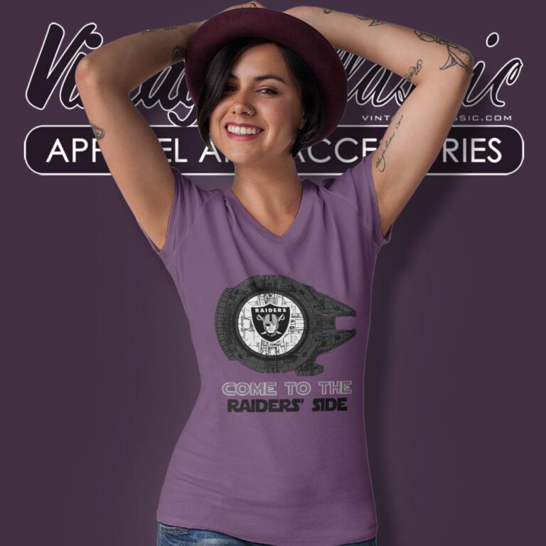 Come To The Las Vegas Raiders Side Star Wars Shirt V Neck TShirt Come To The Las Vegas Raiders Side Star Wars Shirt V Neck TShirt