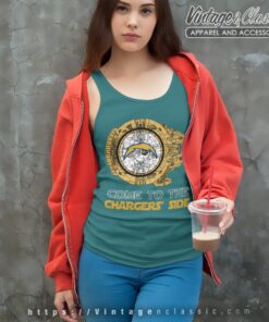Come To The Los Angeles Chargers Side Star Wars Shirt Tank Top Racerback