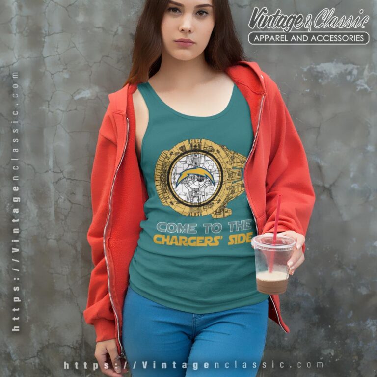 Come To The Los Angeles Chargers Side Star Wars Shirt Tank Top Racerback Come To The Los Angeles Chargers Side Star Wars Shirt Tank Top Racerback