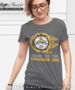 Come To The Los Angeles Chargers Side Star Wars Shirt Women T shirt