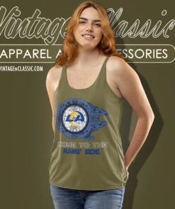 Come To The Los Angeles Rams Side Star Wars Shirt Tank Top Racerback