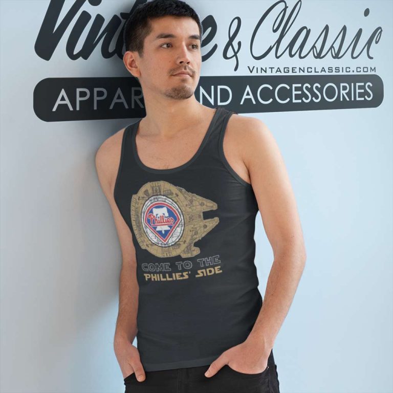 Come To The Philadelphia Phillies Side Star Wars Tank Top Racerback Come To The Philadelphia Phillies Side Star Wars Tank Top Racerback