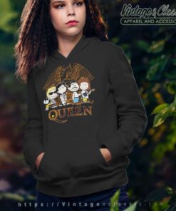 Comic Style Snoopy Dog Queen Band Hoodie