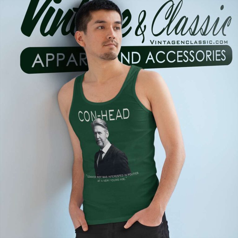 Con Head Quote Connor Roy Shirt Con Head Succession Tank Top Racerback Con Head Quote Connor Roy Shirt Con Head Succession Tank Top Racerback