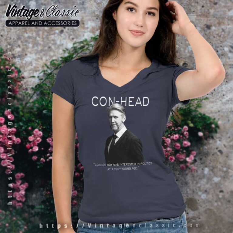 Con Head Quote Connor Roy Shirt Con Head Succession V Neck TShirt Con Head Quote Connor Roy Shirt Con Head Succession V Neck TShirt