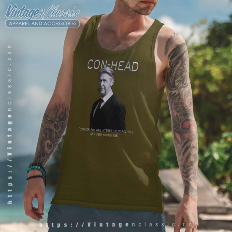Con Head Succession Shirt Tank Top Racerback Con Head Succession Shirt Tank Top Racerback