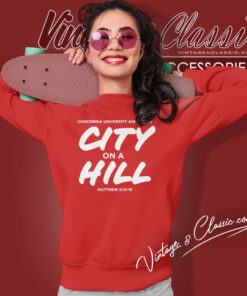 Concordia City On A Hill Christian University Michigan Sweatshirt