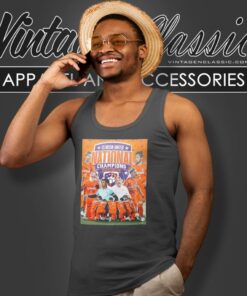 Congrats Clemson Tigers 2023 Ncaa Mens Soccer National Champions Tank Top Racerback