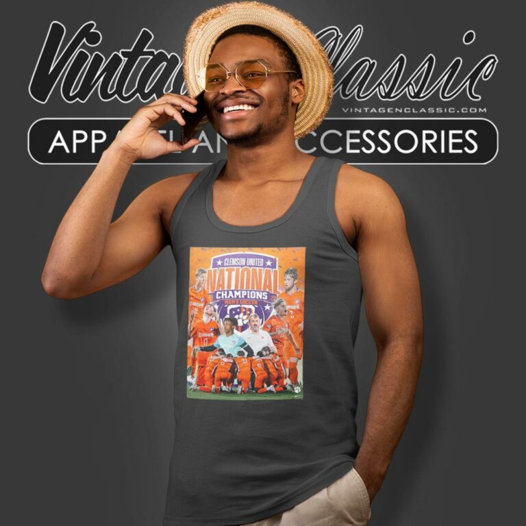 Congrats Clemson Tigers 2023 Ncaa Mens Soccer National Champions Tank Top Racerback Congrats Clemson Tigers 2023 Ncaa Mens Soccer National Champions Tank Top Racerback