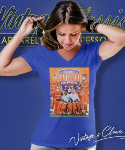 Congrats Clemson Tigers 2023 Ncaa Mens Soccer National Champions V Neck TShirt