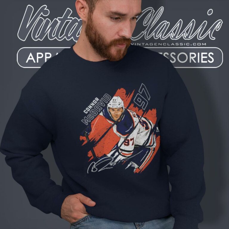 Connor Mcdavid Edmonton Hockey Nhl Sweatshirt Connor Mcdavid Edmonton Hockey Nhl Sweatshirt