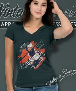 Connor Mcdavid Edmonton Hockey Nhl V Neck TShirt