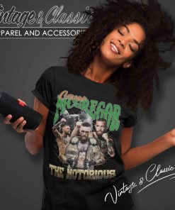 Conor Mcgregor The Notorious Ufc Mma Fighter Women TShirt