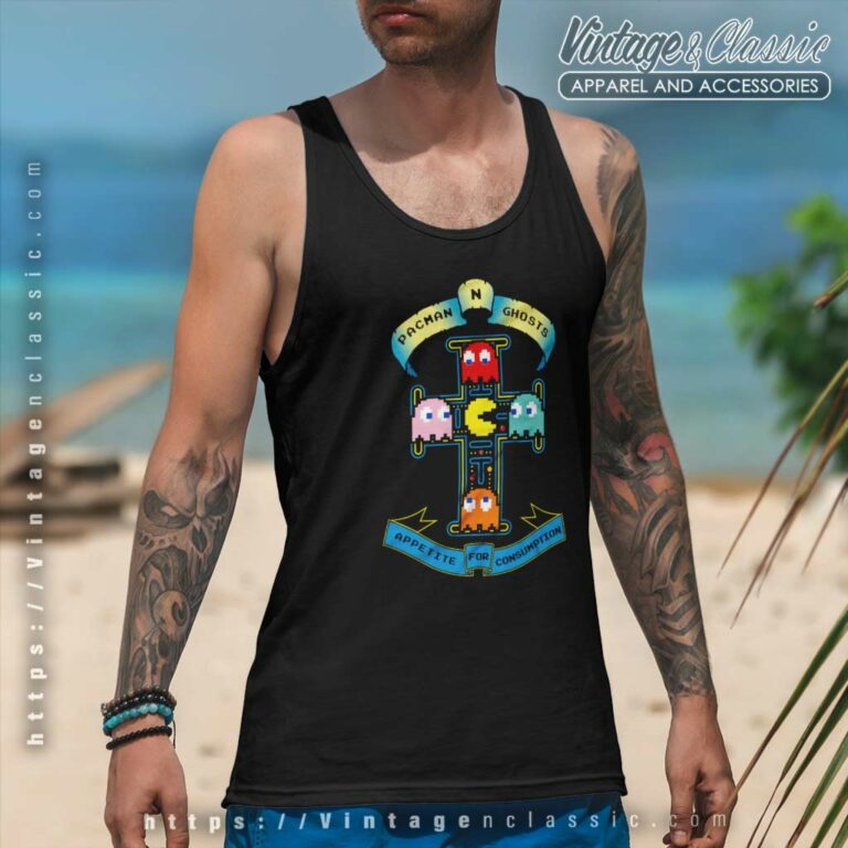 Consumption Pacman Ghosts Game Tanktop Consumption Pacman Ghosts Game Tanktop