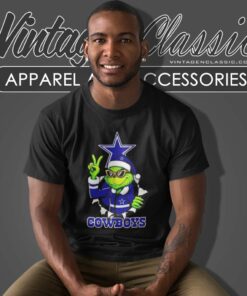 Cool Grinch Dallas Cowboys Christmas Nfl T Shirt