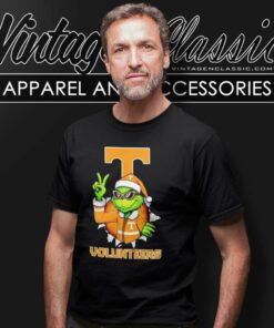Cool Grinch Tennessee Volunteers Christmas Ut T Shirt