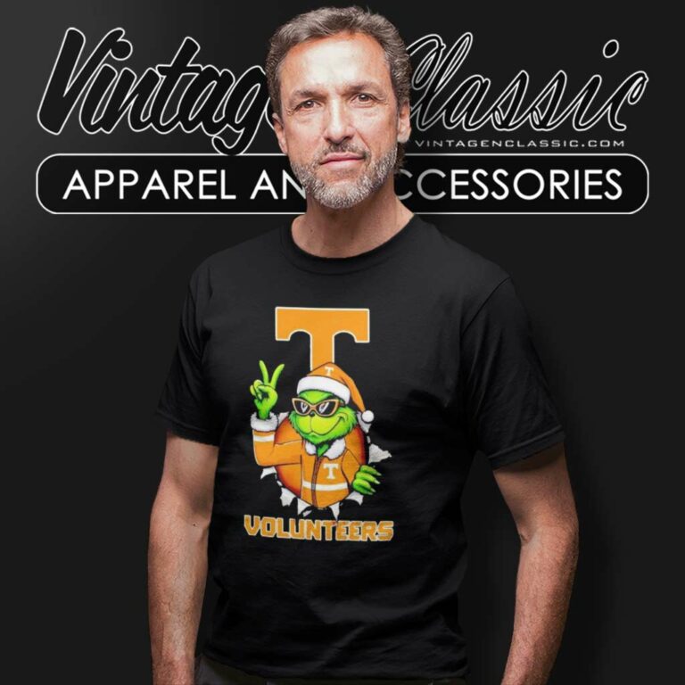 Cool Grinch Tennessee Volunteers Christmas Ut T Shirt Cool Grinch Tennessee Volunteers Christmas Ut T Shirt