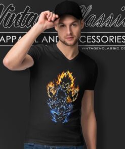 Cool Vegeta Ultra Instinct V Neck TShirt