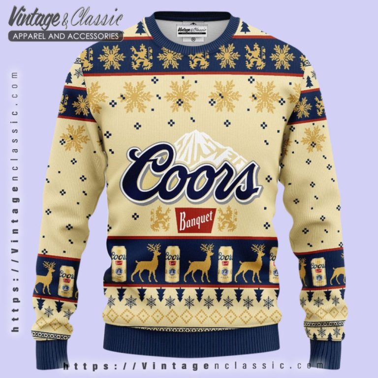 Coors Beer Logo Ugly Christmas Sweater Ugly Christmas Sweater Coors Beer Logo Ugly Christmas Sweater Ugly Christmas Sweater