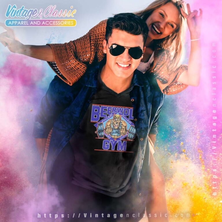 Coors Light Beerwolf Gym V Neck TShirt 1 Coors Light Beerwolf Gym V Neck TShirt 1