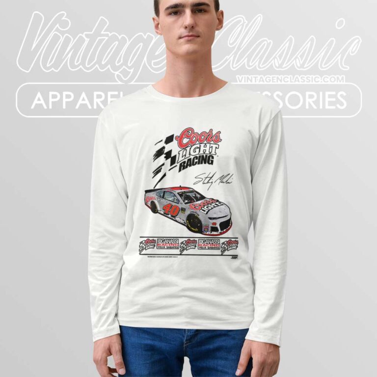 Coors Light Racing Sterling Marlin Long Sleeve Tee Coors Light Racing Sterling Marlin Long Sleeve Tee