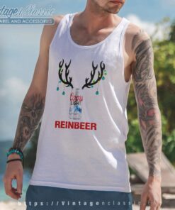 Coors Light Reinbeer Christmas Tank Top Racerback