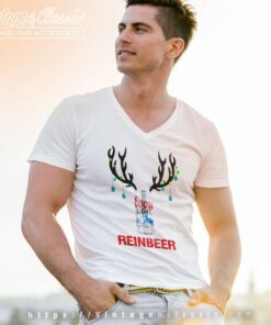 Coors Light Reinbeer Christmas V Neck TShirt
